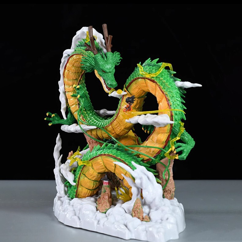ドラゴンボールフィギュア神龍と孫悟空スモールYOYO神龍デスクトップ装飾品二次元アニメーションフィギュアモデル|undefined