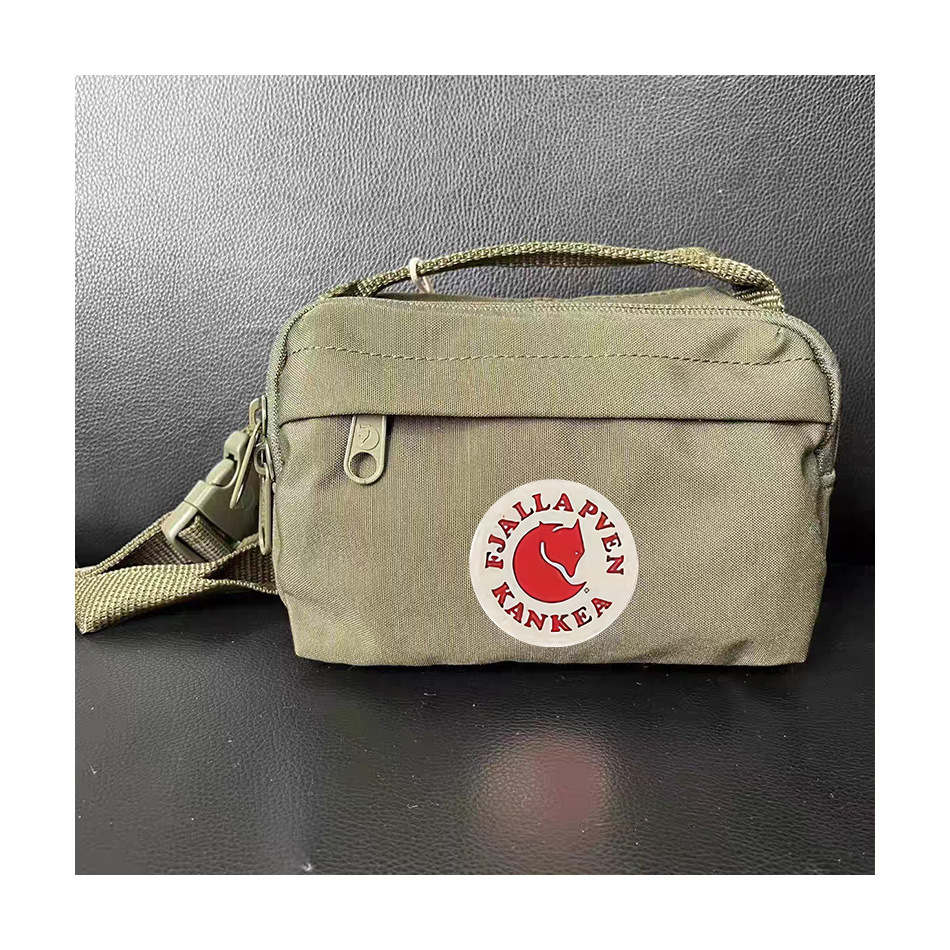 Bolsa de hombro ligera de moda ártica versátil mini bolso de zorro deportivo bolso de cintura portátil bolso de pecho. desnudo
