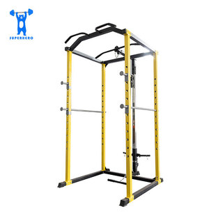 Household Commercial Gymnasium Frame Gantry Frame Yellow Squat Frame Korean Gantry Frame Bedding Push Frame Combined Squat Frame