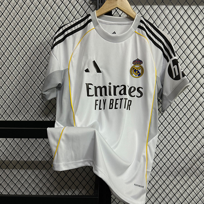 Nuevo Real Madrid Real Madrid Camiseta de fútbol local y visitante Camiseta Edición para fanáticos Edición especial personalizada Venta al por mayor transfronteriza