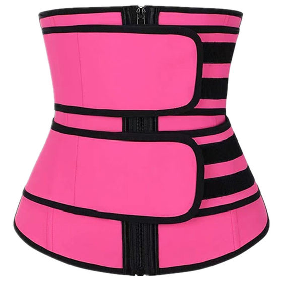 Cross-border breathable abdomen belt Europe and the United States enhanced version of the support waist women's plus size sports waist hourglass belt wholesale