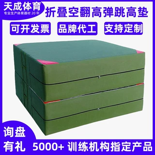 定制跳高垫跑酷杂技舞蹈防护垫加厚训练垫空翻保护垫加厚训练垫