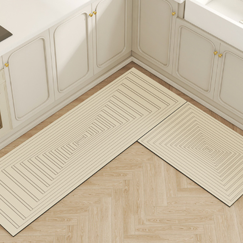 Lodo de diatomita ligero lujoso alfombra de puerta simple 18