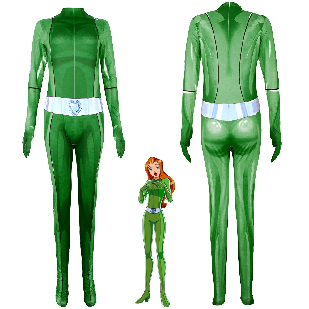 Хэллоуин TOTALLY Spies Европейский и американский шпионский агент 100 % COS Girl Agent Колготки Conjusational Колготки