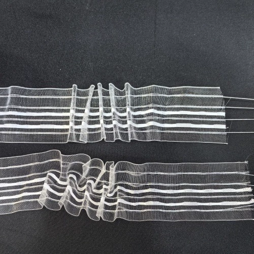 Экспортная тесьма для штор, шнурок 6 см, четырехниточная нейлоновая шелковая тесьма для одежды, многофункциональная тесьма, готовый запас