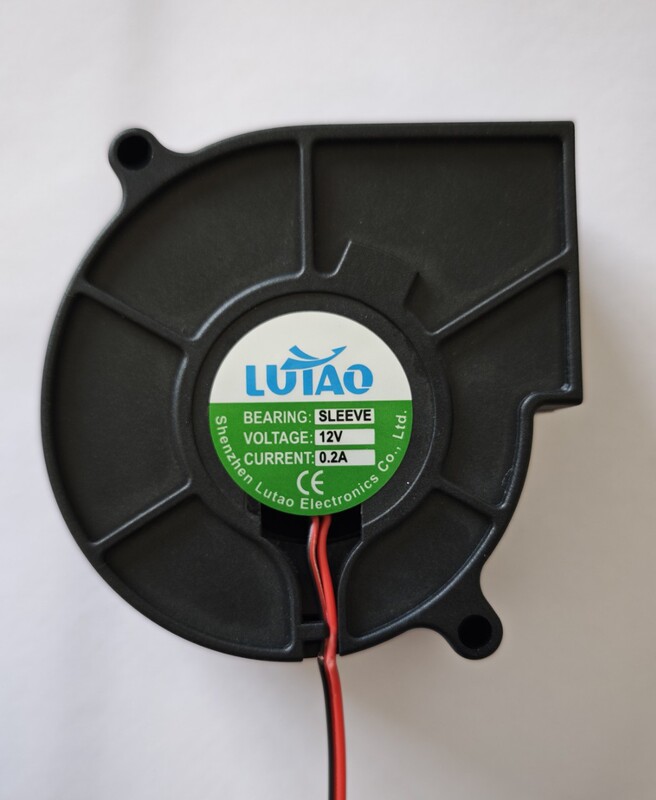 Factory direct supply 7530 blower DC5V12V24V moxibustion instrument electric heater turbine air projector cooling fan