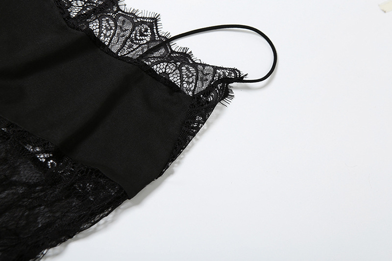 Spring Summer Women Clothing Sexy See through High Waist Slim Strap Dress Two Piece Sets
