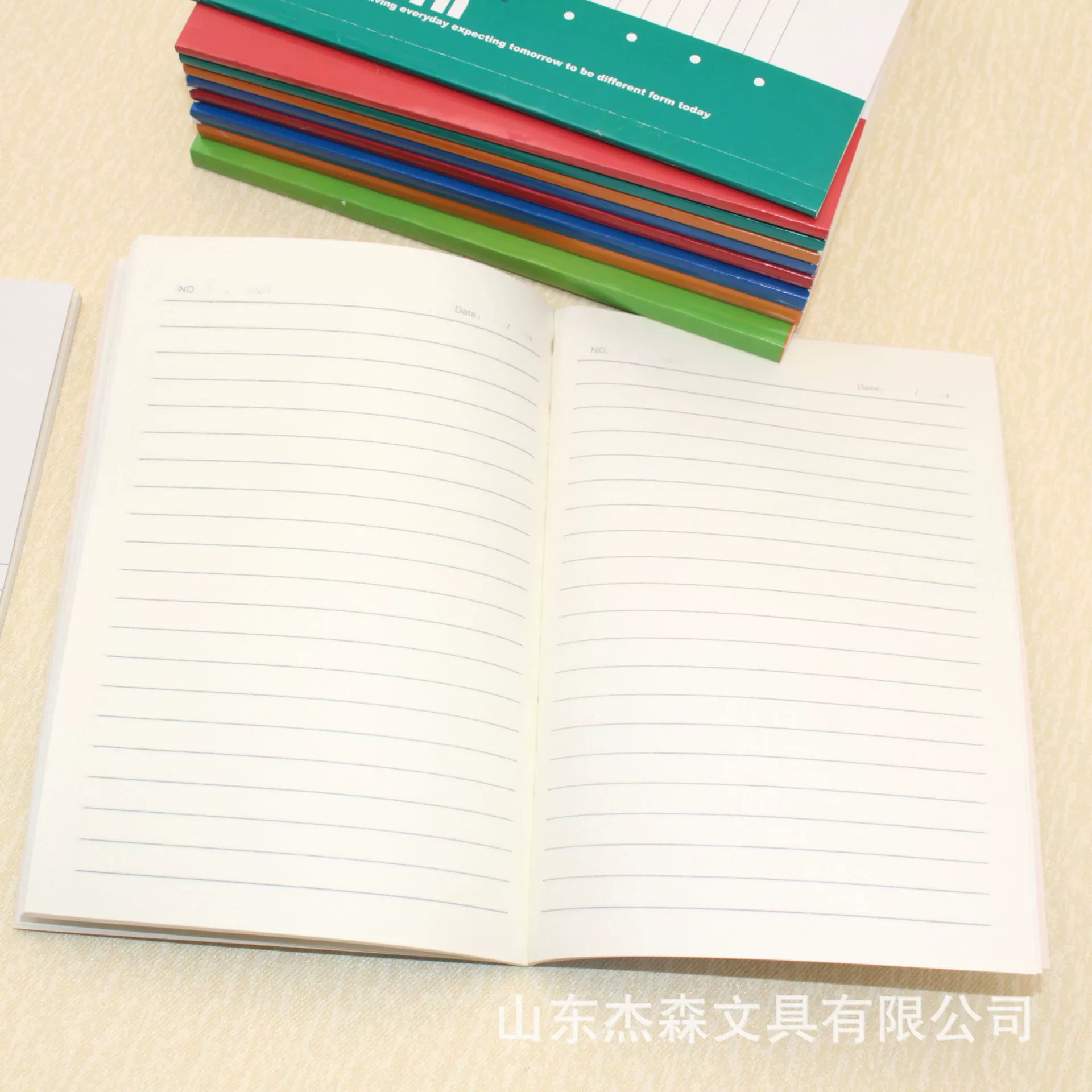 Notebook Ruihao A5 softcover, 32K (≈20×14 cm) lined 8 mm, multiple page options