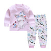 Demi-season children's set, thermal underwear, pijama, Korean style