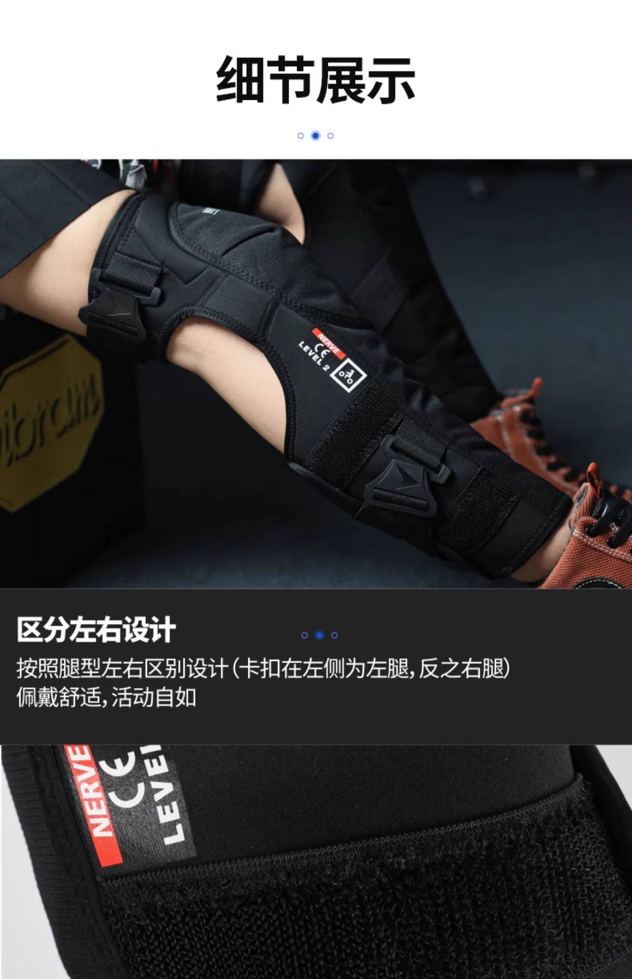 Nerve Motorcycle Riding Knee Pads Winter Protective Gear Ce2 Level Men's and Women's Leg Protectors Thickened for Warmth, Cold Protection, and Windproofing
