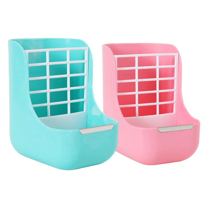 Подставка для травы два в одном Бассейн для корма для кроликов Подставка для травы Фиксированные взрывы Тоторо Коробка для корма для морской свиньи Товары для животных