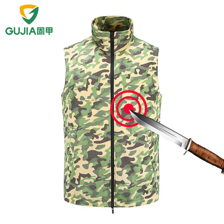 Level 5 Lightweight Tactical Camouflage Anti-Knife, Anti-Stab and Anti-Cut Safety Vest Vest for Men on Duty