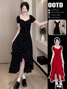 ��Ҏ�t��ɫ���c�B��ȹ��Ů�ļ�2025�¿�޺ÿ��Ī���Ư���_���Lȹ