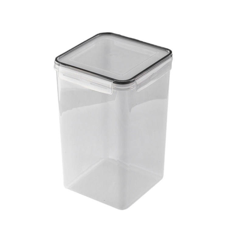 6.5Lx2 caja de preservación de cuatro piezas de almacenamiento de cocina a prueba de humedad anti-insectos conjunto de tanque de sellado de gran capacidad grupo de caja de preservación