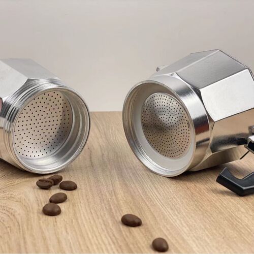Octagonal aluminum coffee pot Moka pot aluminum pot coffee maker coffeemaker espresso brewing coffee