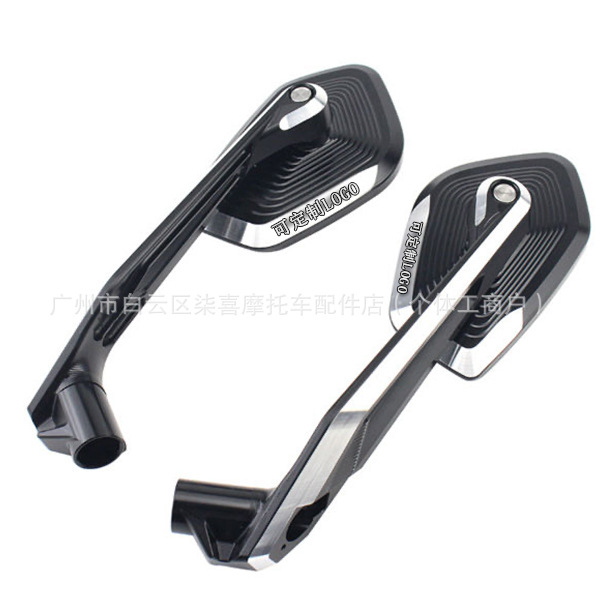 Rearview mirror suitable for Yamaha XMAX300 NMAX155 motorcycles, modified with weighted anti-shake reflector