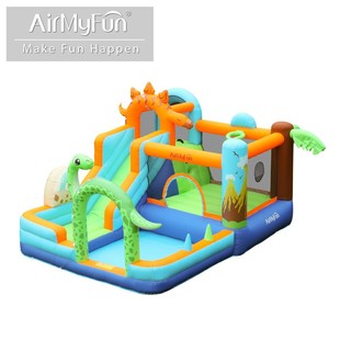 Doctor Dolphin's New Large Inflatable Slide Children's Outdoor Inflatable Castle Slide Indoor and Outdoor Children's Naughty Castle