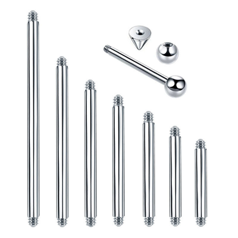 Labret piercing jewelry detail image