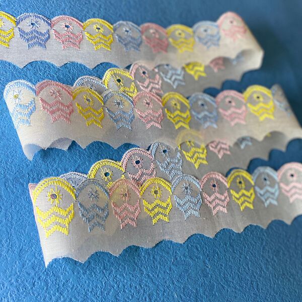 African market classic TC lace polyester cotton embroidery 5cm…