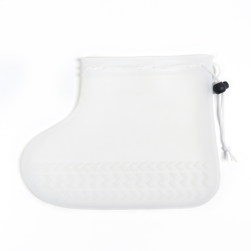 Silicone Shoe Cover Waterproof Shoe Cover Rain-proof Shoe Cover Thickened Wear-resistant Adult Silicone Shoe Cover Non-slip Rain Shoe Cover