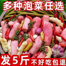 四川泡菜泡姜泡萝卜泡豇豆泡辣椒泡椒酸菜老坛袋装特产