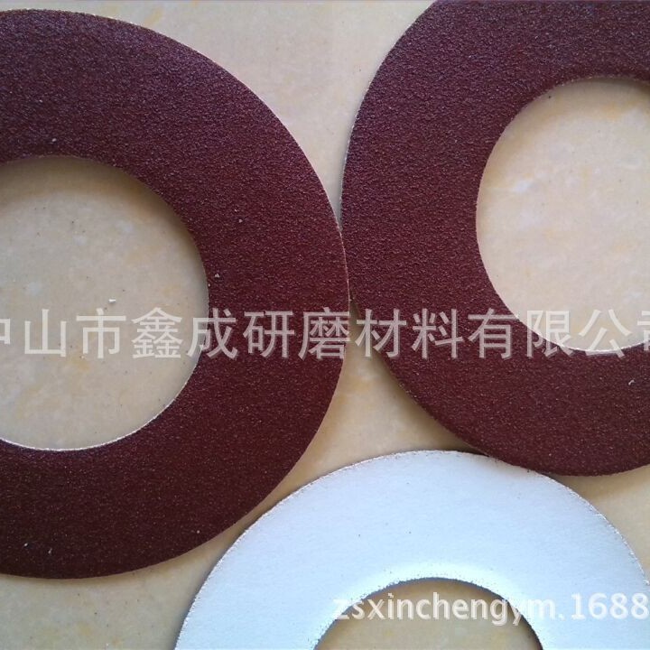 厂家直销异形打磨片，圆环自粘打磨片自粘磨片抛光片拉丝片砂布片