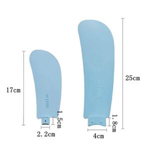 Universal fan blade plastic ceiling fan mini clip fan accessories small electric fan plug-in fan blade in stock wholesale
