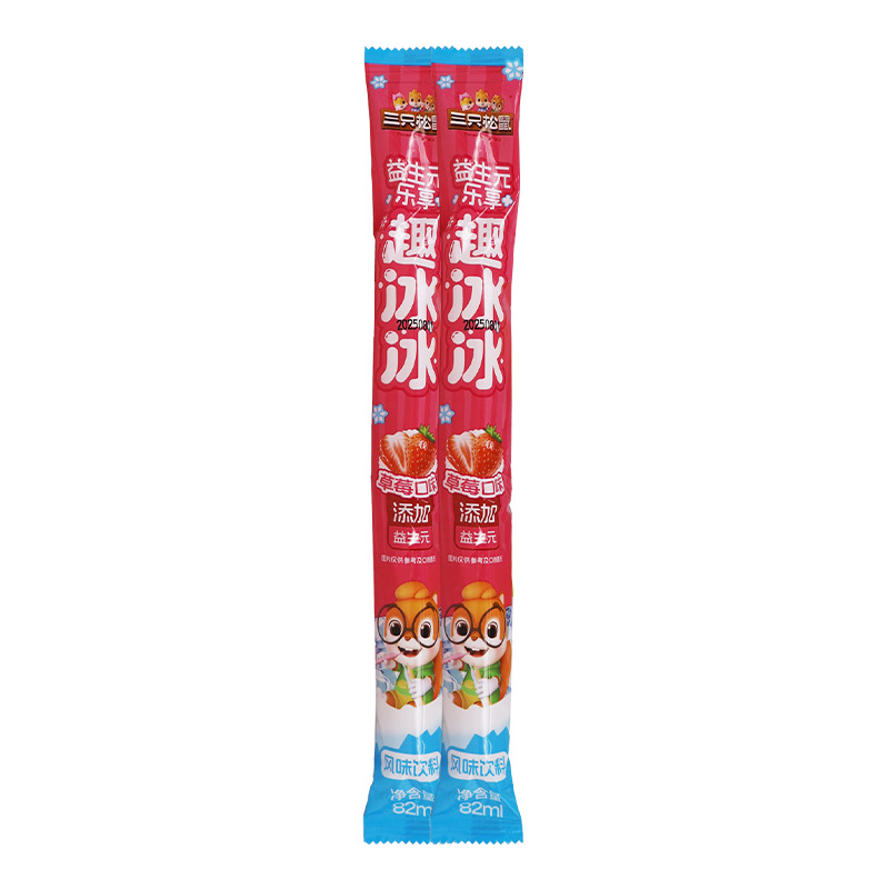 三只松鼠趣冰冰82ml益生元夏季饮品童年怀旧解暑风味饮料包邮