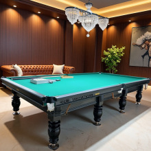 俄式台球桌 标准成人球台实木邦台球桌俄罗斯桌球台台球厅球桌批
