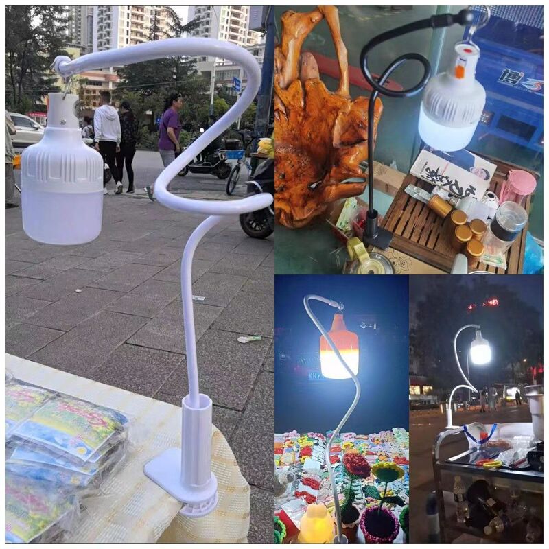 Night Market Stall Bracket Stall Outdoor Lamp Fixing Bracket Desktop Clip Lamp Hanging Bracket Night Market
