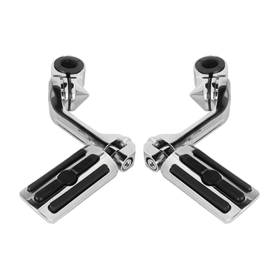 Motorcycle Footrest Combination Long Footrest Motorcycle pedals - 4-pedal-plating-extended-pedal-ring-plating