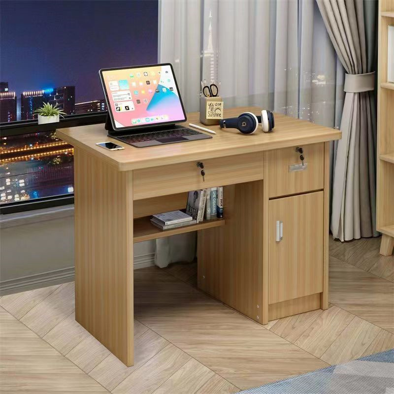 책상 ⧸ 티크색상 [길이 100 폭 50 높이 75cm]