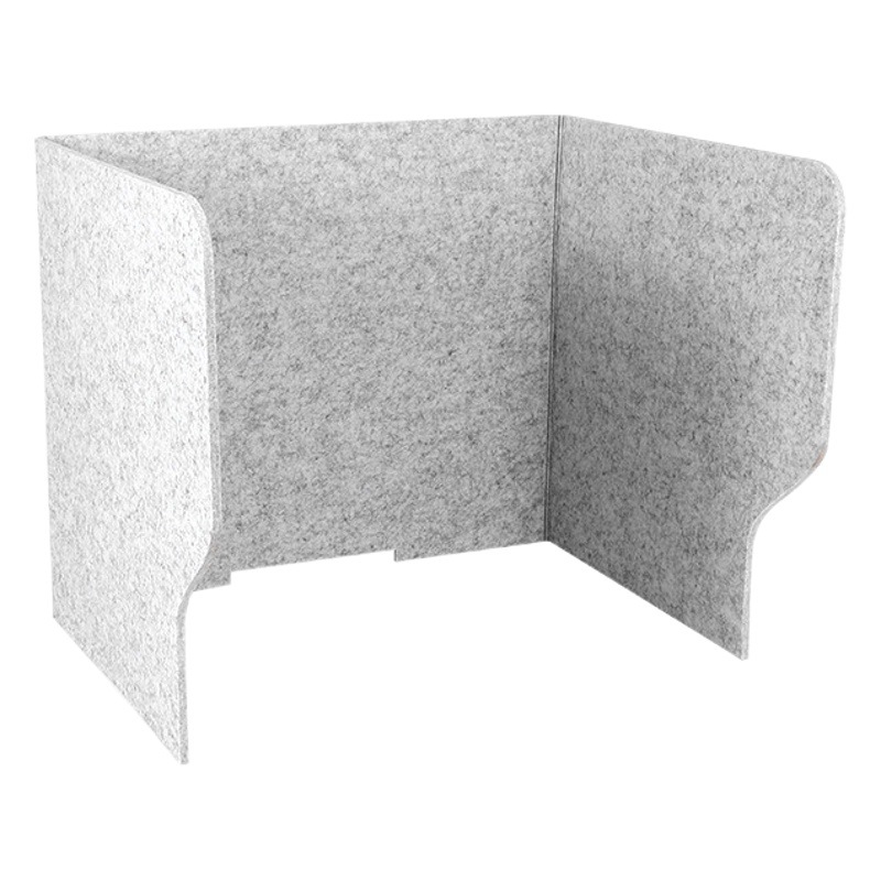 Pantalla de escritorio de color anti-espuma sin punzonado de fábrica partición de la Mesa del estudiante partición de la mesa de comedor deflector absorbente de sonido