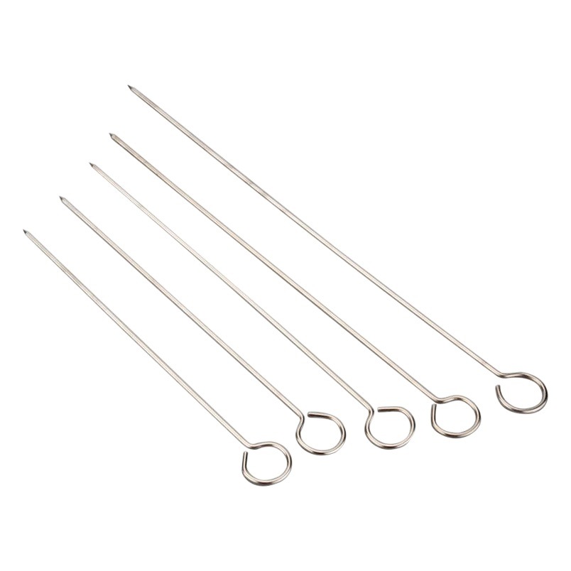 Stainless steel non-magnetic barbecued pork needle roast duck oven long needle roast pork needle commercial roast meat needle Goose Tail duck tail chicken tail roast duck