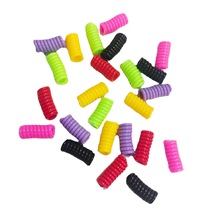 韩版新品多色半成品辅料配饰 创意机器人弹簧配件 毛球公仔装饰潮