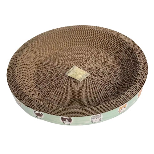Cat scratching board bowl-shaped cat nest cat claw board nest claw grinder corrugated paper non-shedding cat scratching basin cat toy cat supplies
