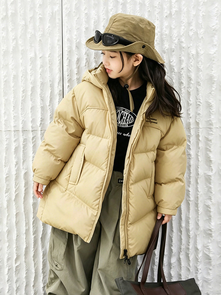 Winter velvet children's down jacket for boys