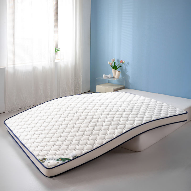 Thickened Memory Foam Four-Season Mattress Double Single Soft Mattress Bunk Bed Foldable Rental House Large Size Chemical Fiber