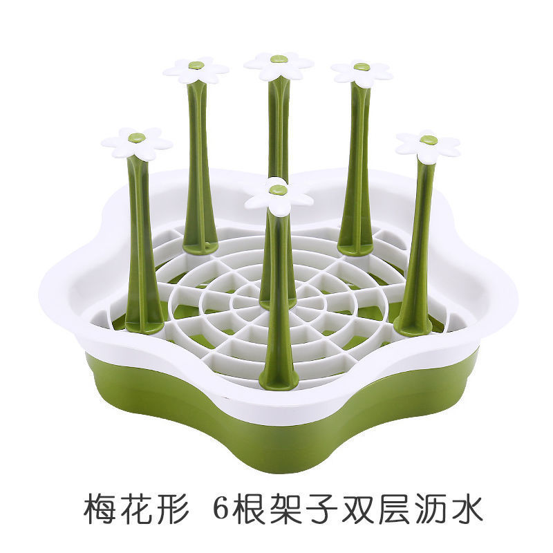 [Six-digit Plum Blossom] Green
