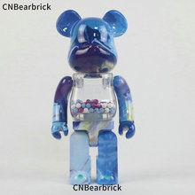 全新彩盒裝Bearbrick 400%28CM積木熊潮玩公仔玩偶暴力熊裝飾擺件