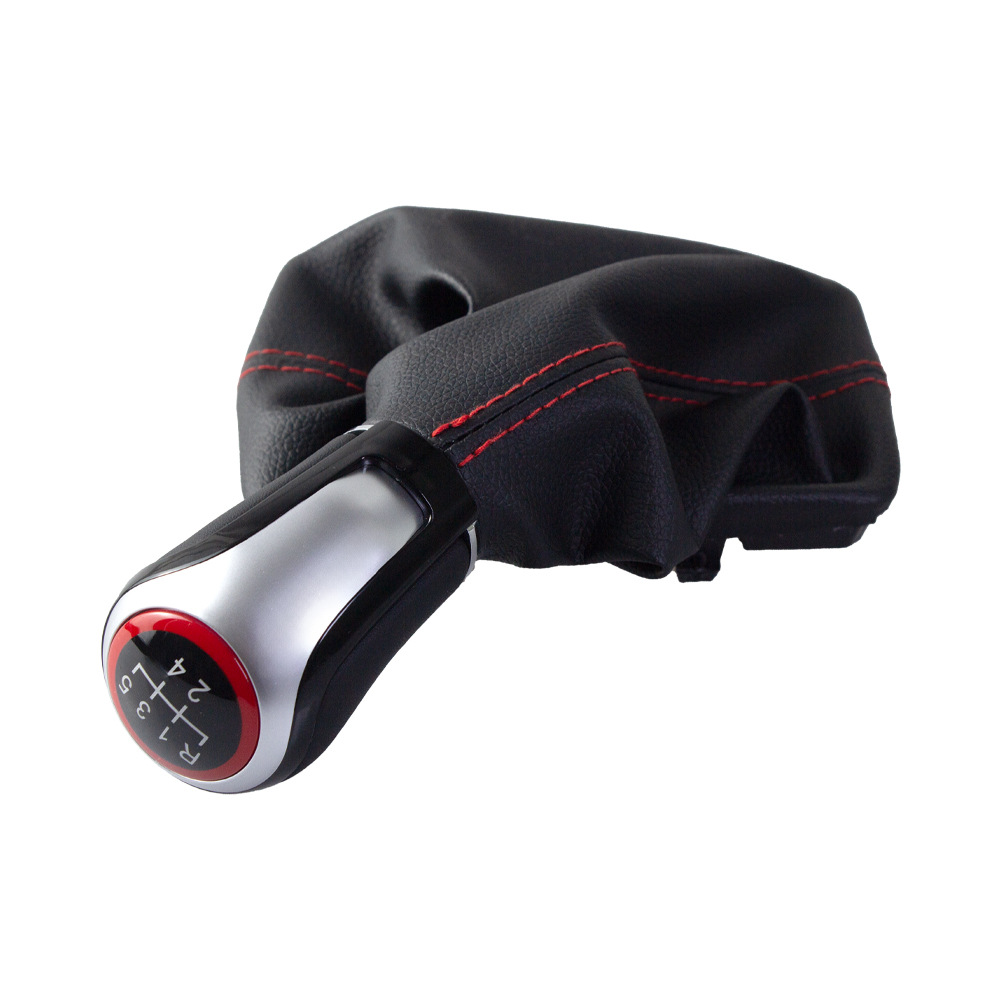 Nuevo al por mayor adecuado para Audi A4 S4 cabeza de cambio de marcha manual balonmano accesorios de funda a prueba de polvo image 2