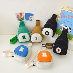 Cartoon Kids Bag Korean Version Children's Chest Bag for Boys and Girls Fashion Single Shoulder Crossbody Bag Cute Cartoon Mobile Phone Wallet