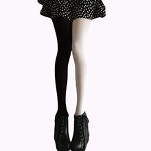N 65404 AB color asymmetrical pantyhose �x���pɫ�Bѝ�m