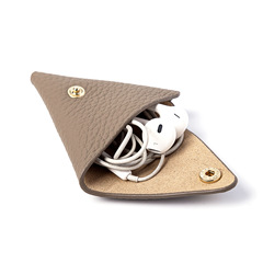 源頭工廠小眾手工硬幣包頭層牛皮零錢包耳機數據線包指尖陀螺小包