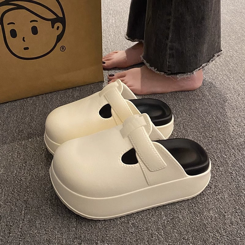 25 новых EVA Толстая подошва увеличена, и половина тапочек ленивый