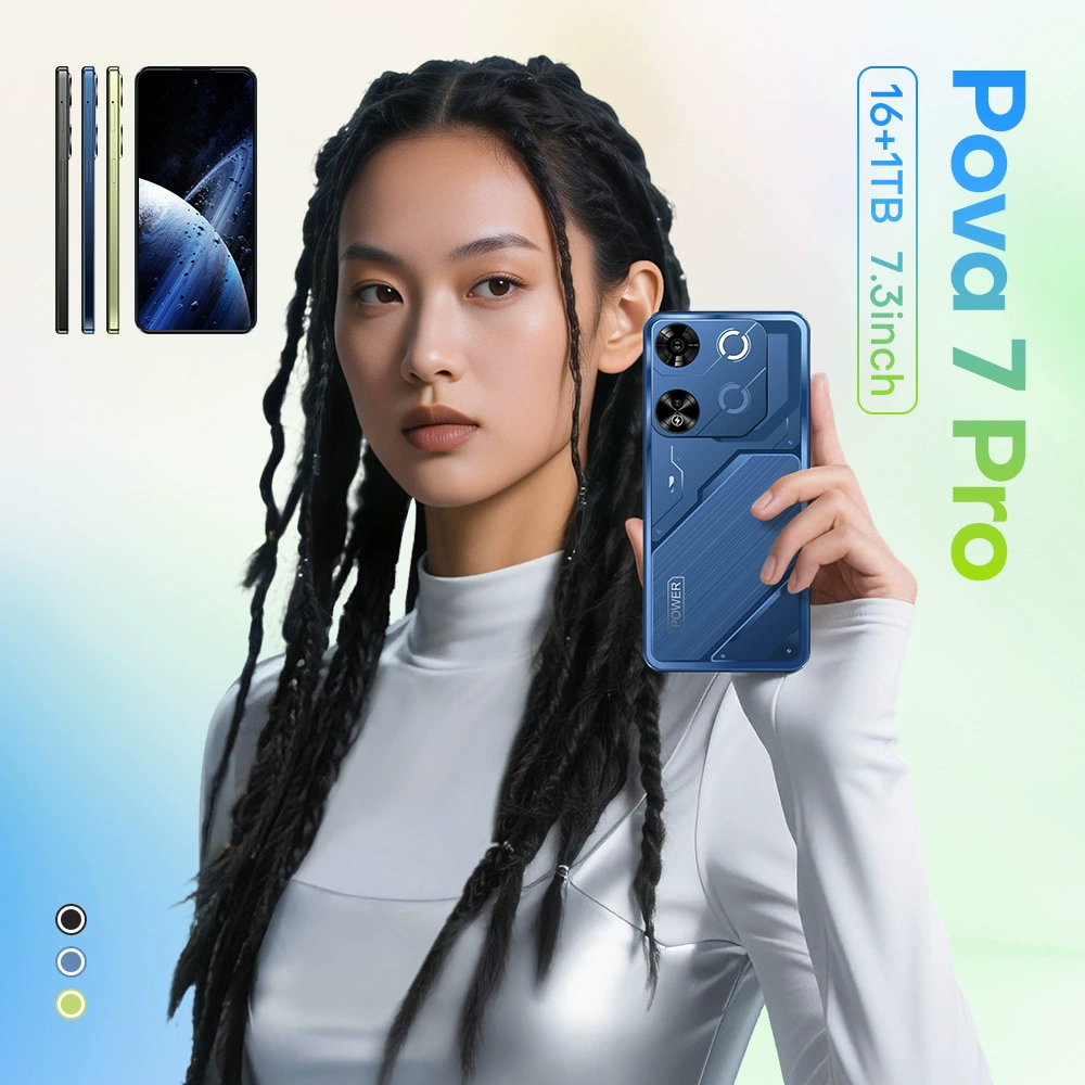 Смартфон Pova Pova7pro, 4G, 6.6-дюймовый Incell экран, 2+16 ГБ