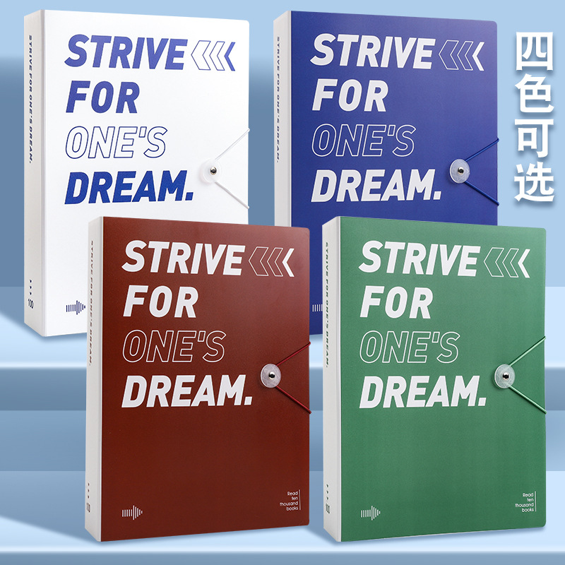 (2개) 투명한 삽입물이 있는 A4 영어 데이터 책자는 여러 겹의 시험지, 보관 가방, 상 컬렉션, 영감을 주는 학생들을 수용할 수 있습니다.