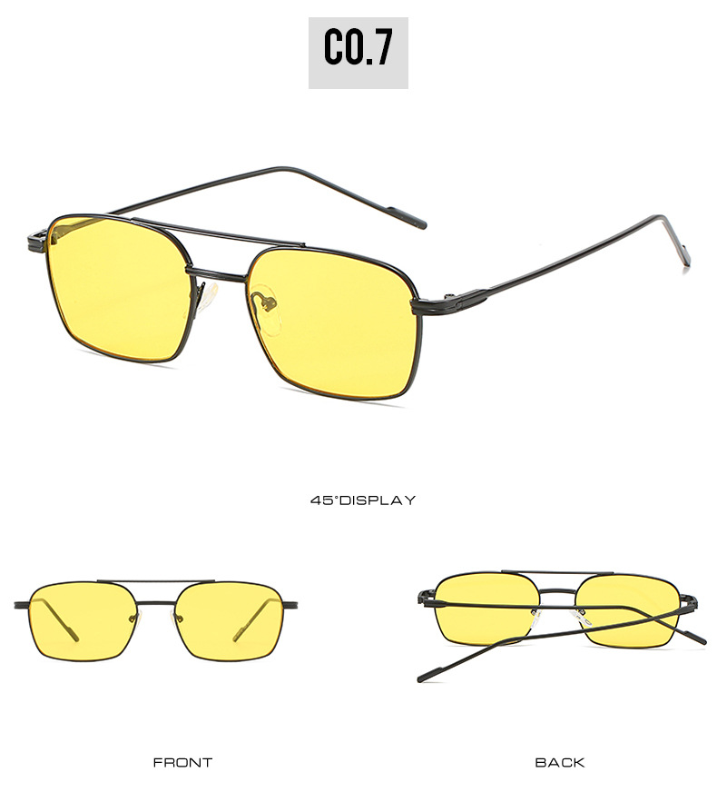 45g Weight Full Frame Glasses Structure Sunglasses Classification Ac, UV400 Protection Lens Material Square Glasses Style Travel, Daily Occasion Gradient Color, Solid Color Pattern All Seasons Season Unisex Gender Casual, Simple Style Style Grey, Black Color Casual Simple Style Gradient Color Solid Color Ac UV400 Protection Square Full Frame Women's Sunglasses 11