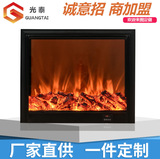 Производители пожарной печи моделирование огненной встроенной электрической пожарной печи ядро ​​отопление европейского в стиле дома мраморная печь Мраморная печь