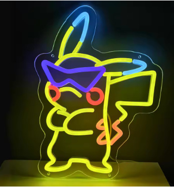 アニメーション LED ネオンライトゲーム装飾ライトクロミシナモンドッグ雰囲気ライトライトサインカスタマイズのための国境を越えた特別供給|undefined